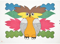 ASHEVAK Kenojuak - Spirit of the Owl